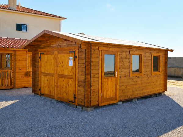 Garagem T com Portão